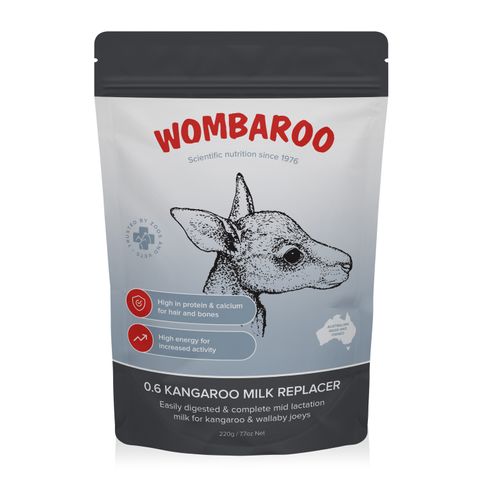 Wombaroo Kangaroo Milk Replacer 0.6 220g