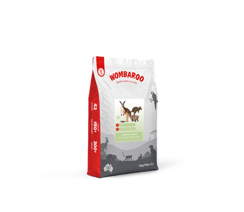 WOMBAROO KANGAROO PELLETS 5KG