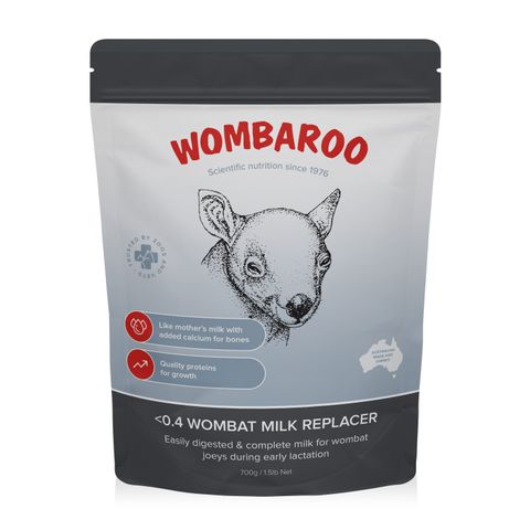 Wombaroo Wombat Milk Replacer <0.4 700g