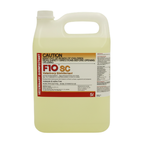F10SC Veterinary Disinfectant 5l