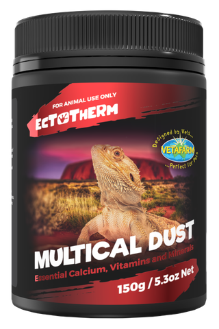Vetafarm Ectotherm Multical Dust 150g