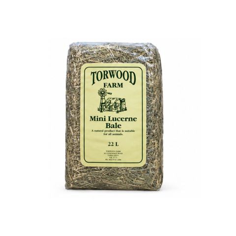Torwood Farm Mini Lucerne Bale 22L
