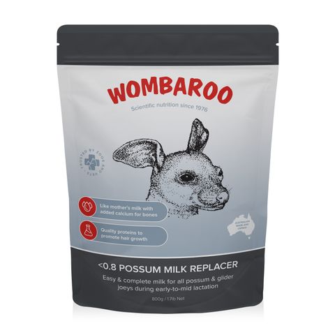 Wombaroo Possum Milk Replacer <0.8 800g