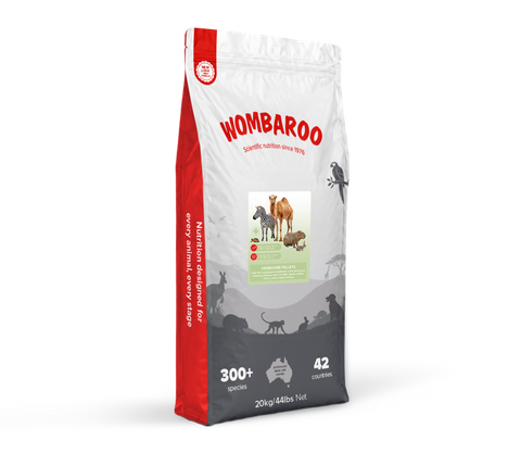 WOMBAROO HERBIVORE PELLETS 20KG