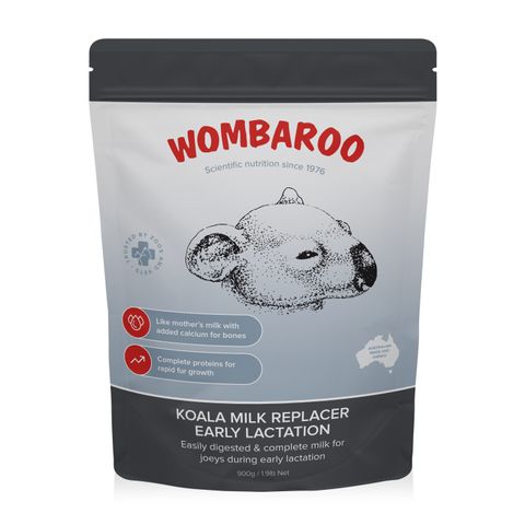 WOMBAROO KOALA MILK REP EARLY LACT 900G
