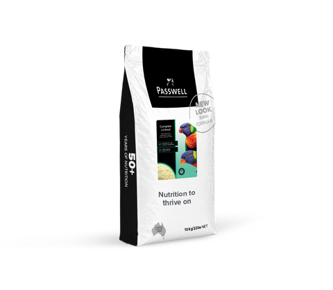 PASSWELL COMPLETE LORIKEET 10KG