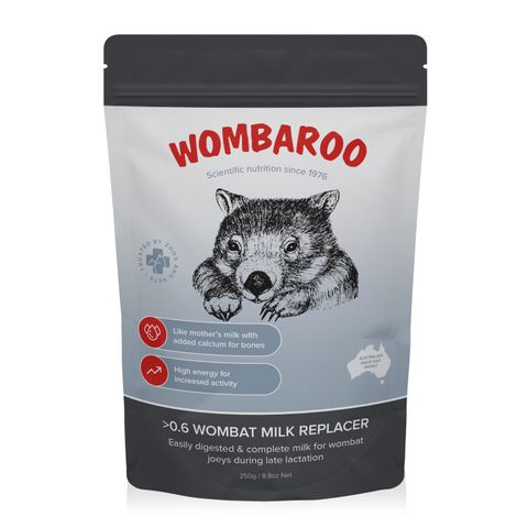 Wombaroo Wombat Milk Replacer >0.6 250g