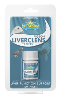 VETAFARM PIGEON LIVERCLENS TABS 100PK