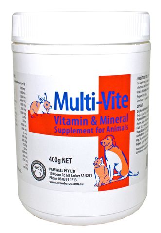 PASSWELL MULTIVITE ANIMAL 400G