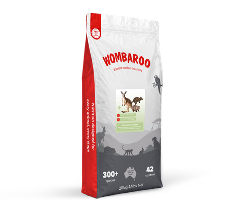 WOMBAROO KANGAROO PELLETS 20KG