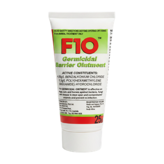 F10 Germicidal Barrier Ointment 25g