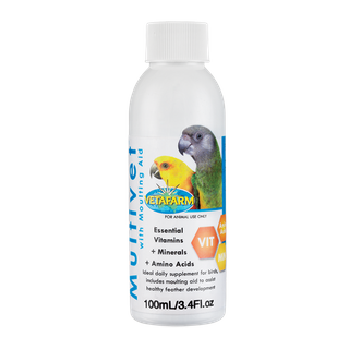 VETAFARM MULTIVET WITH MOULTING AID 100ML