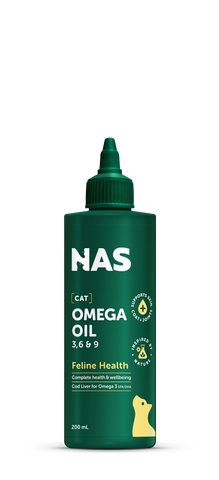 NATURAL ANIMAL SOLUTIONS OMEGA 3 6 & 9 OIL FOR CATS 200ML
