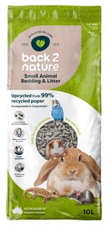 BACK 2 NATURE SMALL ANIMAL BEDDING 10L