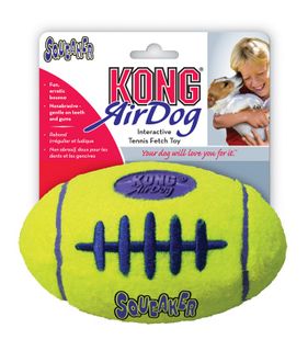 KONG AIRDOG SQUEAKER FOOTBALL SMALL ASFB3