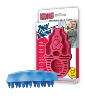 KONG ZOOMGROOM RASPBERRY ZG1