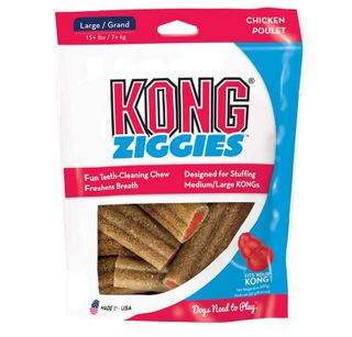 KONG STUFF N ADULT ZIGGIES LARGE 6PACK XA11