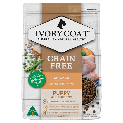 IVORY COAT 2KG PUPPY CHICKEN