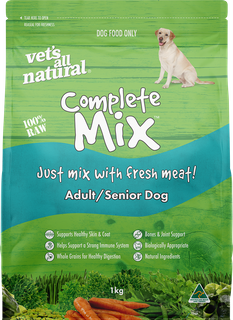 VETS ALL NATURAL COMPLETE MIX ADULT SENIOR 1KG