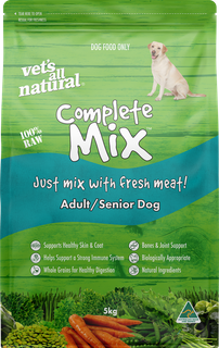 VETS ALL NATURAL COMPLETE MIX ADULT SENIOR 5KG