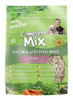 VETS ALL NATURAL COMPLETE MIX PUPPY 1KG