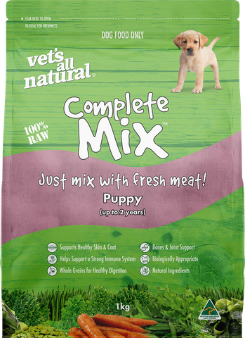VETS ALL NATURAL COMPLETE MIX PUPPY 1KG