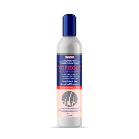 FIDOS TOPIZOLE SHAMPOO 250ML P0420