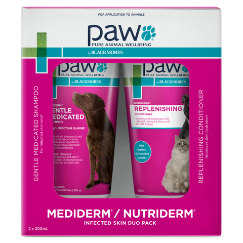 PAW MEDIDERM/NUTRIDERM 200ML DUO PACK
