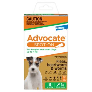 ADVOCATE DOG SMALL GREEN 0-4KG 1PACK