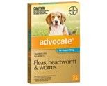 ADVOCATE DOG MEDIUM BLUE 4-10KG 1PACK