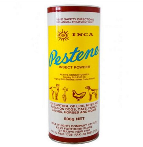 INCA PESTENE INSECT POWDER 500G