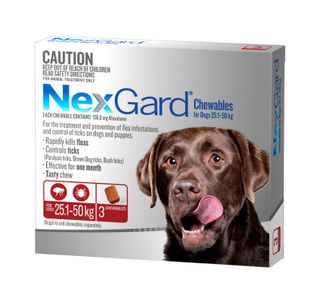 NEXGARD EXTRA LARGE 25.1-50KG 3PACK