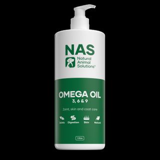 NATURAL ANIMAL SOLUTIONS OMEGA 3 6 & 9 OIL DOGS HORSES 1000ML