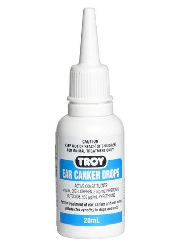 TROY EAR CANKER DROPS 20ML