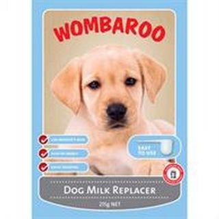WOMBAROO DOG MILK REPLACER 215G