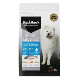 BLACK HAWK ADULT FISH & POTATO 3KG