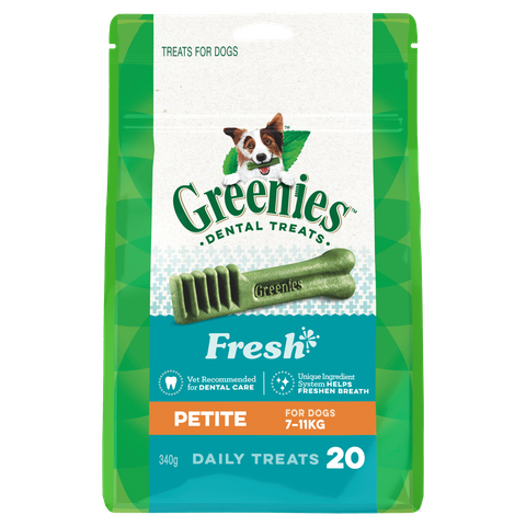 GREENIES FRESHMINT PACK 340G PETITE