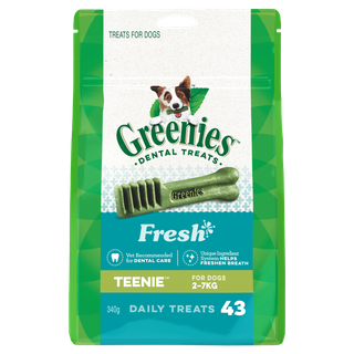 GREENIES FRESHMINT PACK 340G TEENIE