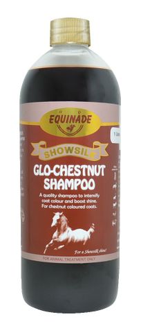 EQUINADE SHOWSILK SHAMPOO GLO CHESTNUT 1L