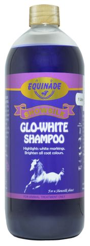 EQUINADE SHOWSILK SHAMPOO GLO WHITE 1L