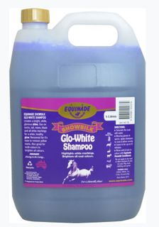 EQUINADE SHOWSILK SHAMPOO GLO WHITE 5L