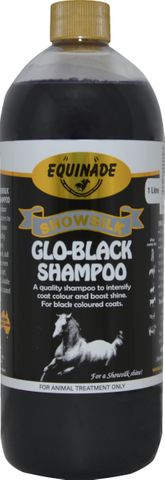 EQUINADE SHOWSILK SHAMPOO GLO BLACK 1L