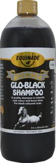 EQUINADE SHOWSILK SHAMPOO GLO BLACK 1L