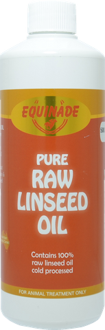 EQUINADE PURE RAW LINSEED OIL 500ML