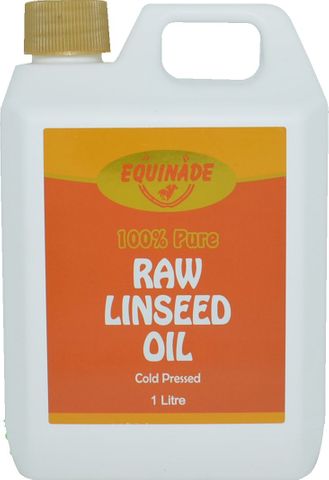 EQUINADE PURE RAW LINSEED OIL 1L