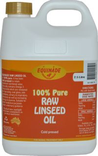 EQUINADE PURE RAW LINSEED OIL 2.5L