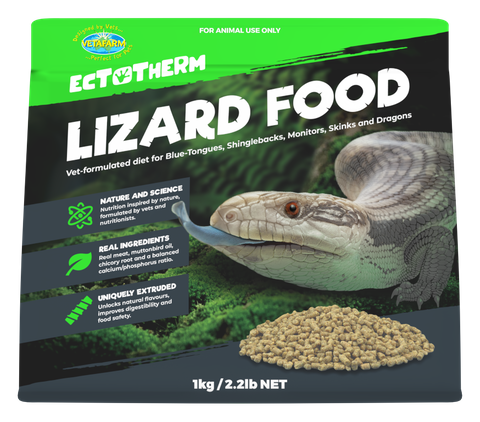 Vetafarm Ectotherm Lizard Food 1Kg
