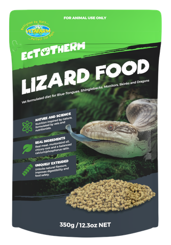 Vetafarm Ectotherm Lizard Food 350g