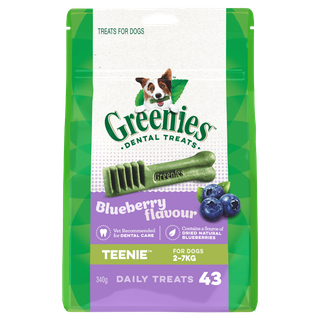 GREENIES BLUEBERRY PACK 340G TEENIE