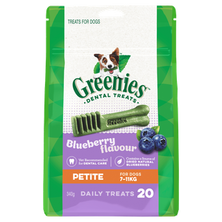 GREENIES BLUEBERRY PACK 340G PETITE